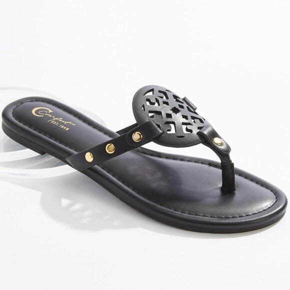 CATO Medallion Sandals - 9 - Picture 1 of 4